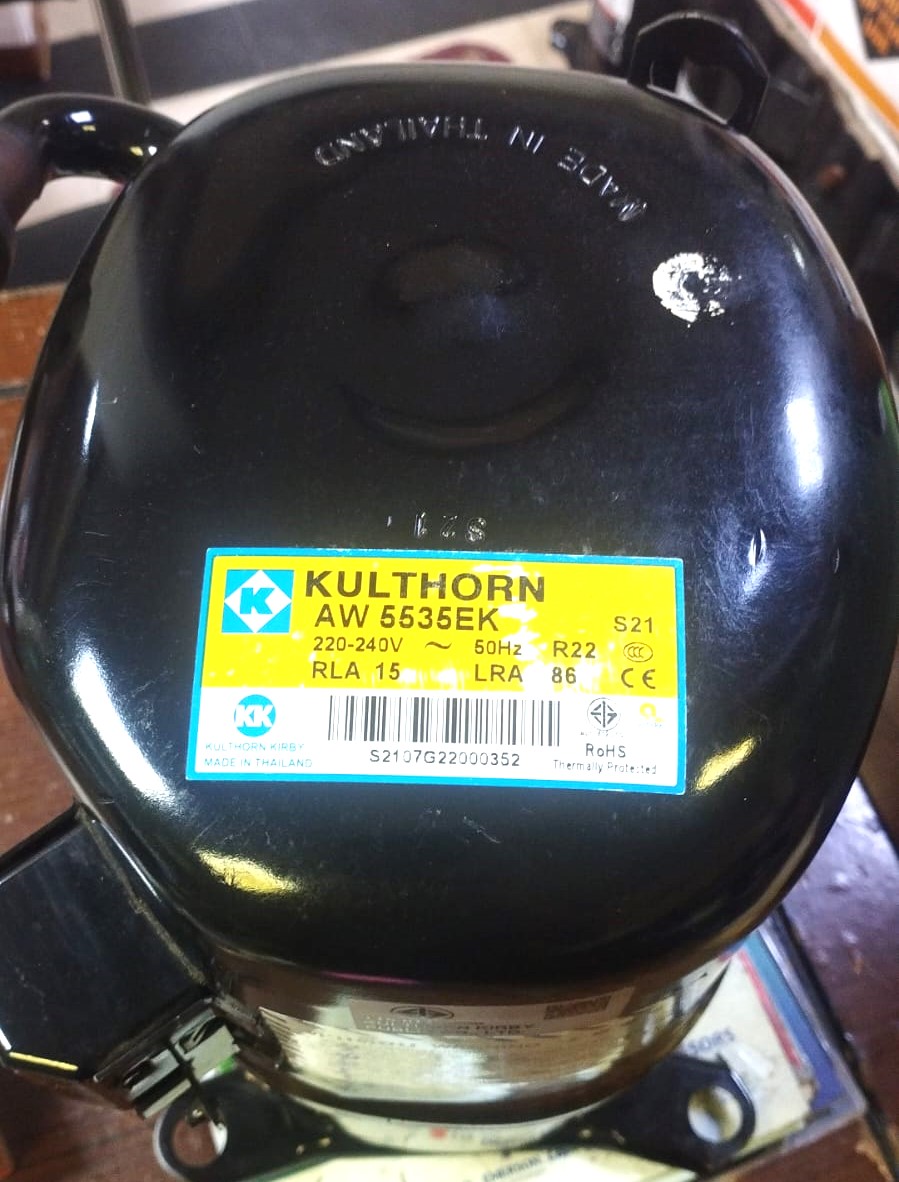Kulthorn Compressor 2.5 Ton, Brand- Kulthorn,Thailand.