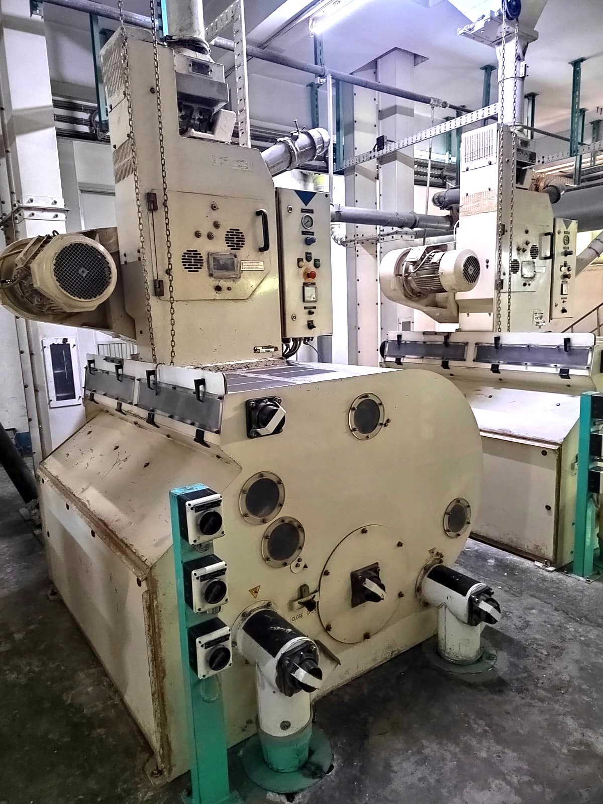 Rice HusKer Machine-Buhler-Model DRHC -2. SL No-55030308. PLC-01. 8 tons Plant.